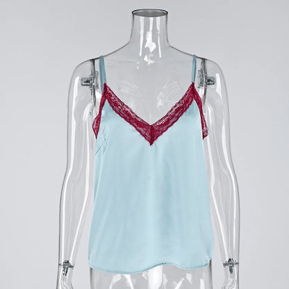 Backless Satin Camis