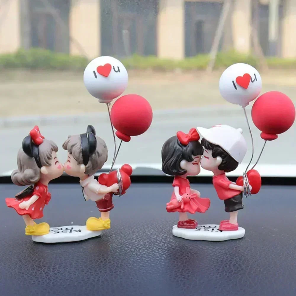 Romantic Couple Dashboard Ornament