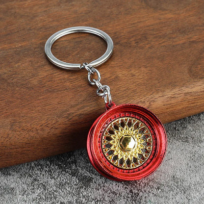 Creative Gear Head Keychain Speed
