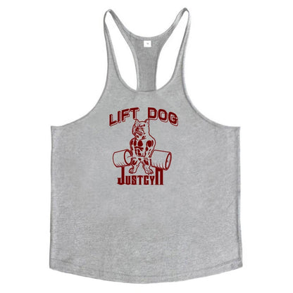 Cotton Stringer Tank Tops Low