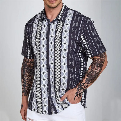 Printed Broadcloth Casual Shirt