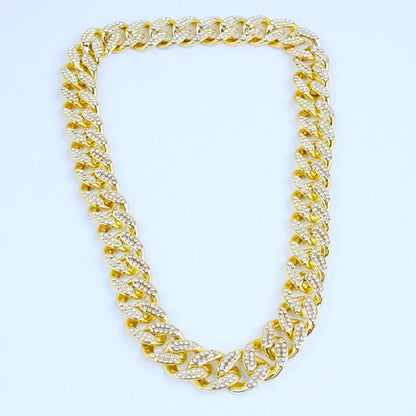 Wide Chunky Chain Necklace