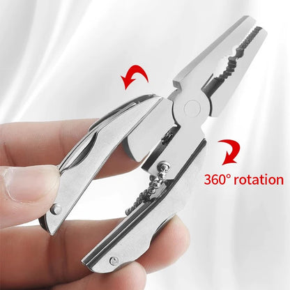 Portable Foldable Pliers Keychain