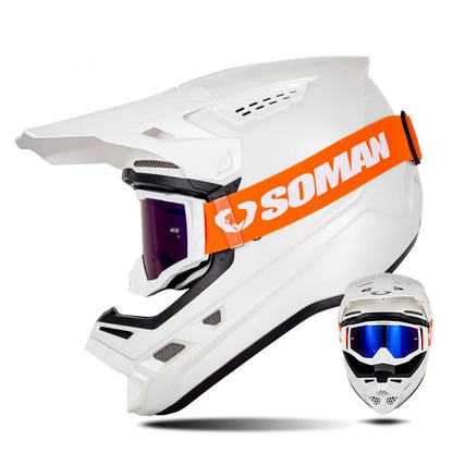 Soman Full-Face ATV Rally Helmet