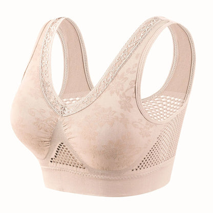 Seamless Push Up Sports Bra