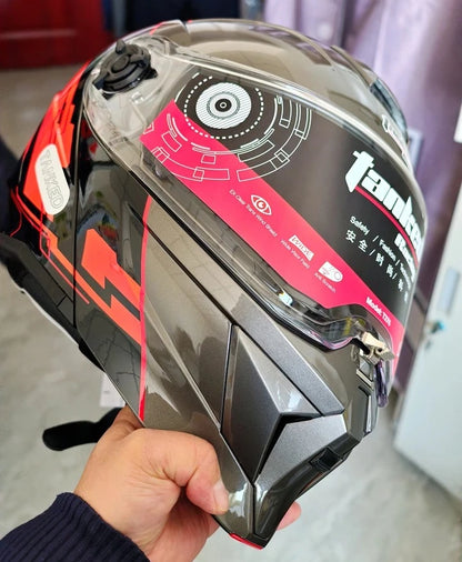 Tanked Racing Full-Face Motocross Helmet