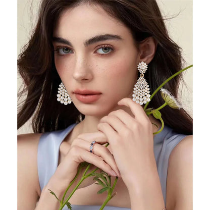 Crystal Drop Earrings