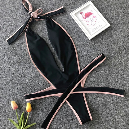 Halter Swim Onepiece