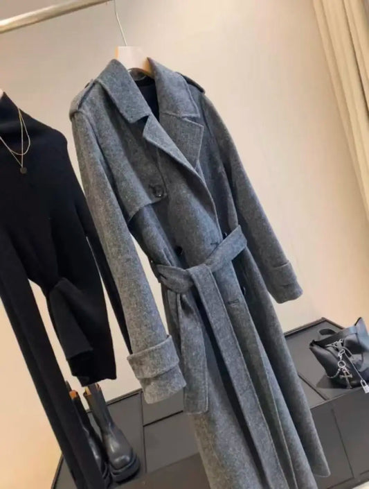 Grey Woolen Coat