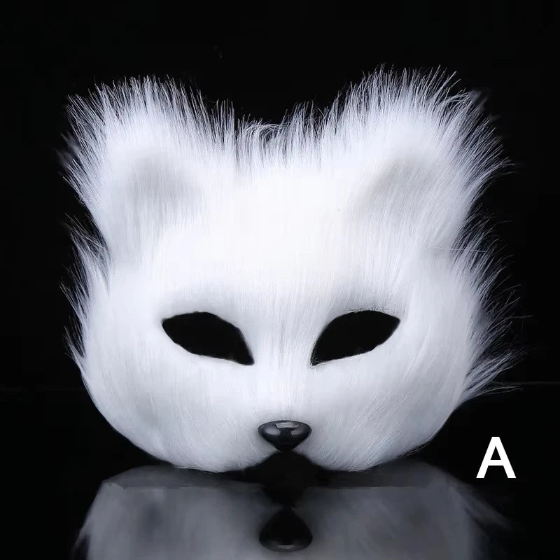 Fox Faux Fur Eye Mask