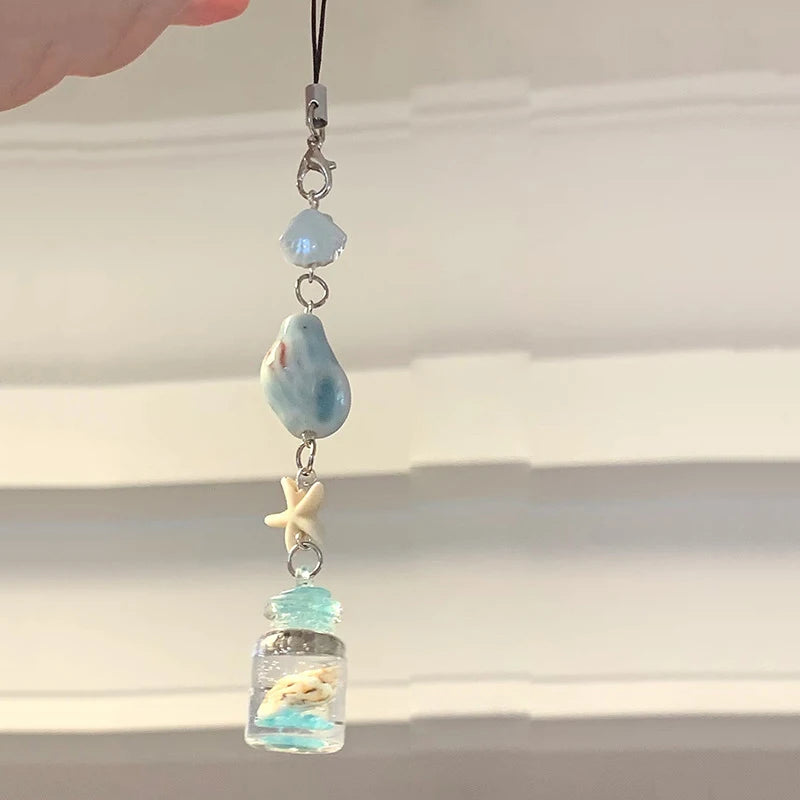 Cute Wind Chime Pendant Keyring