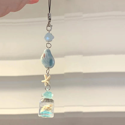 Cute Wind Chime Pendant Keyring
