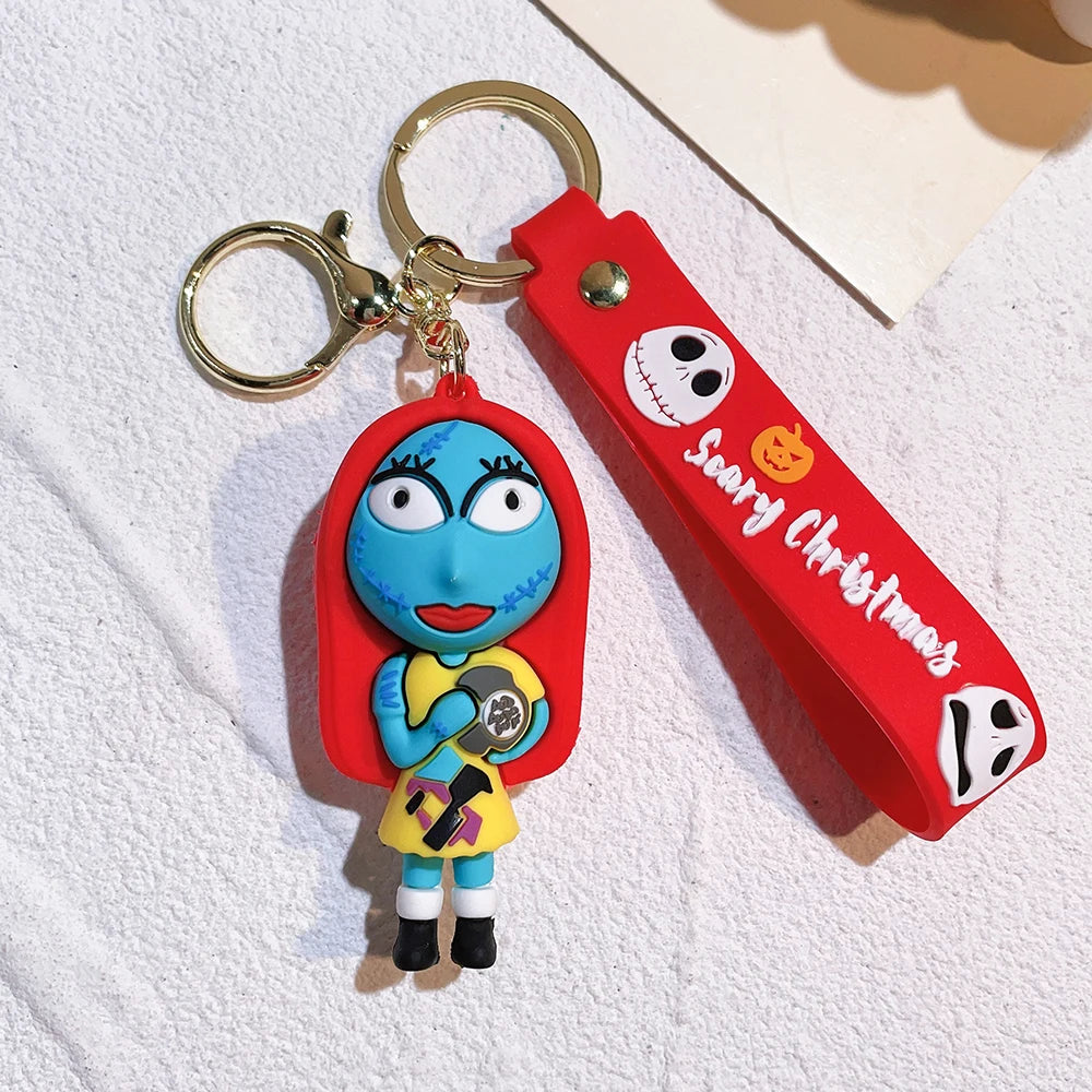 Cartoon Ghost Keychain Pendant
