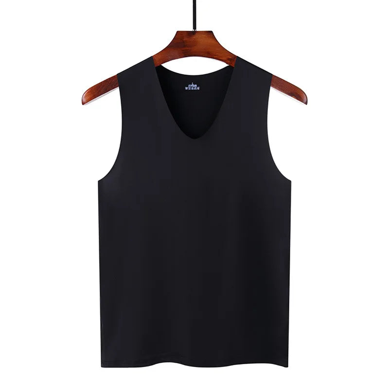 Men’s Ice Silk Sleeveless Top