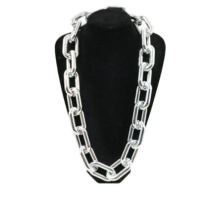 Wide Chunky Chain Necklace
