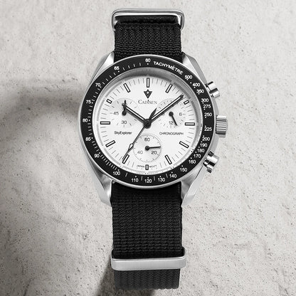 Cadisen Canvas Strap Chronograph