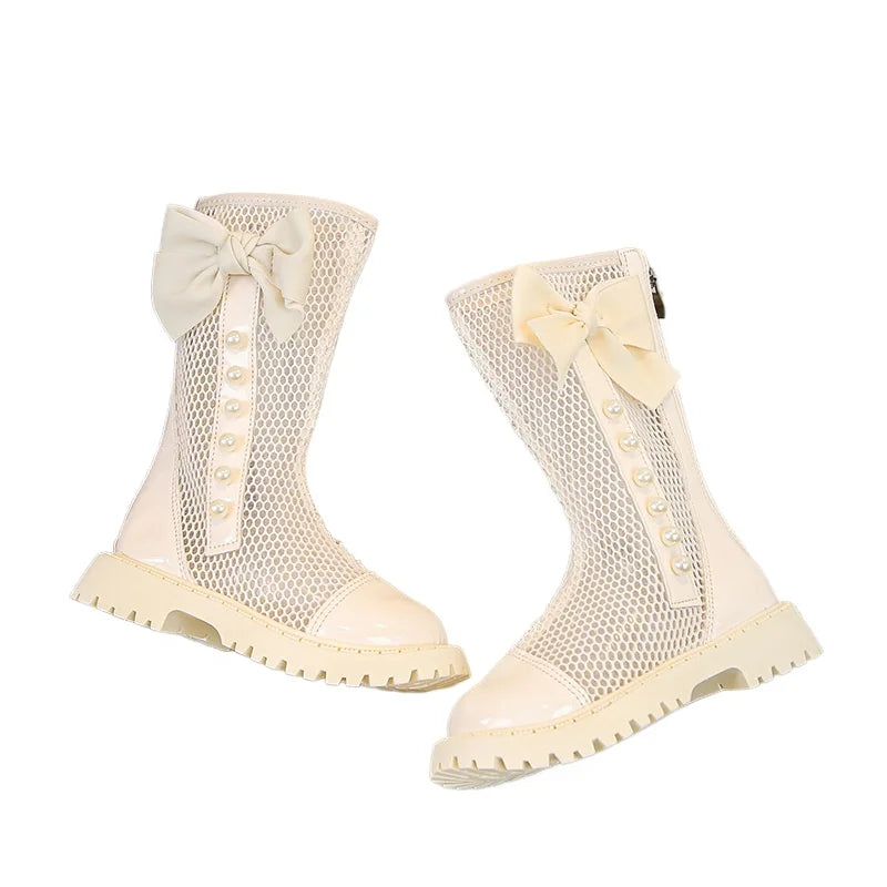 Zip-Up Long Boots
