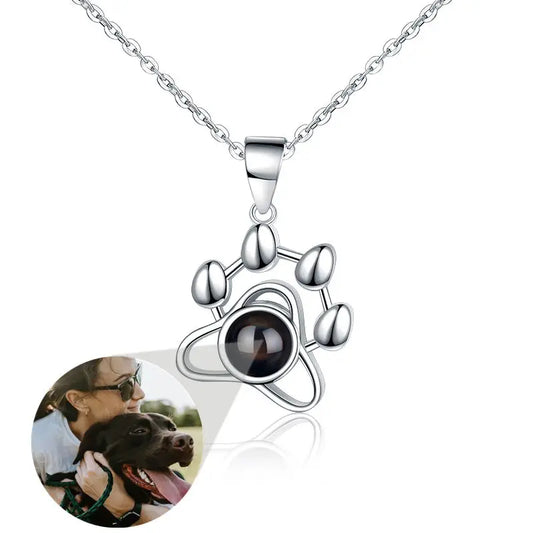 Personalized Photo Projection Necklace