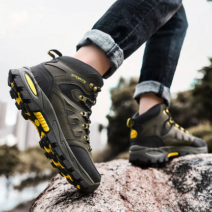 Waterproof Leather Desert Boots