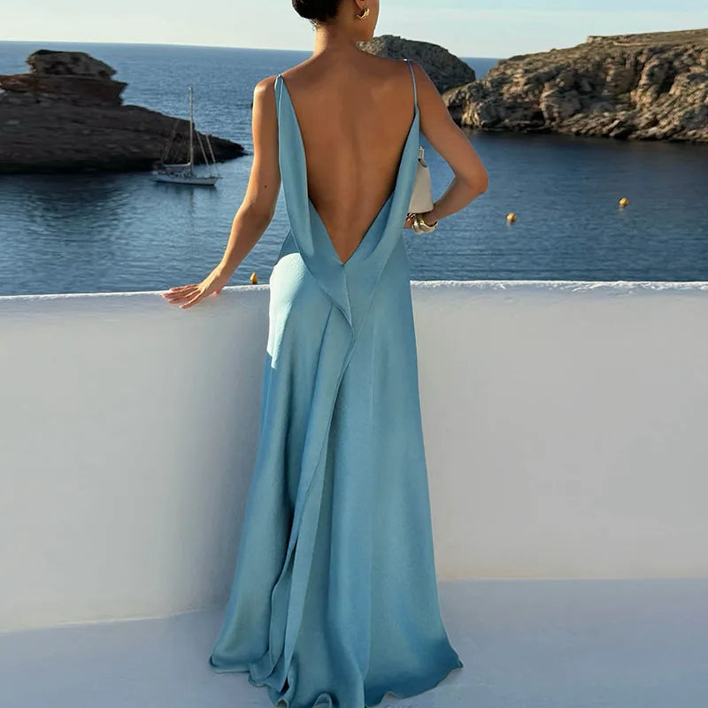 Elegant Spaghetti Dress