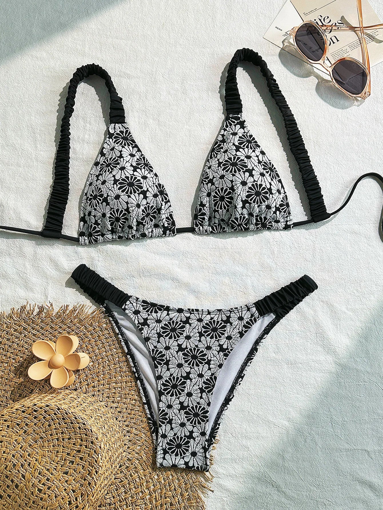 Frill Bikini Set