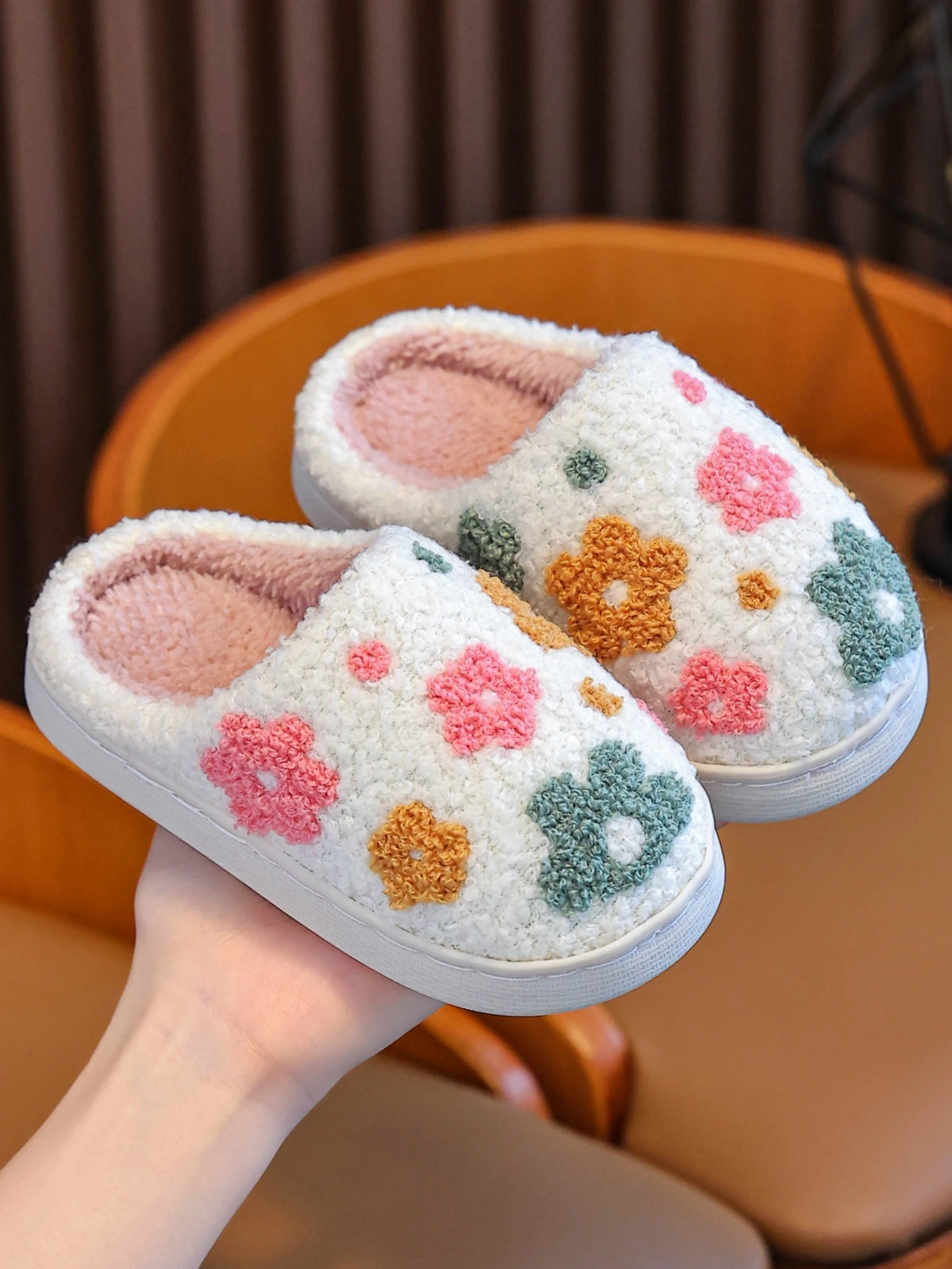 Fur Bedroom Slippers