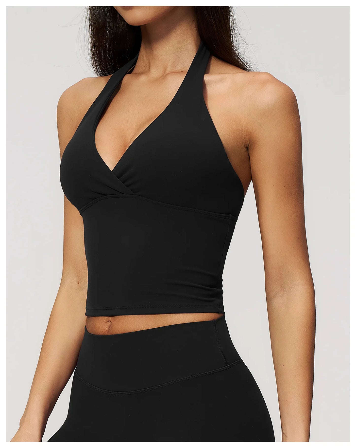 Hanging Neck Yoga Tops Sports