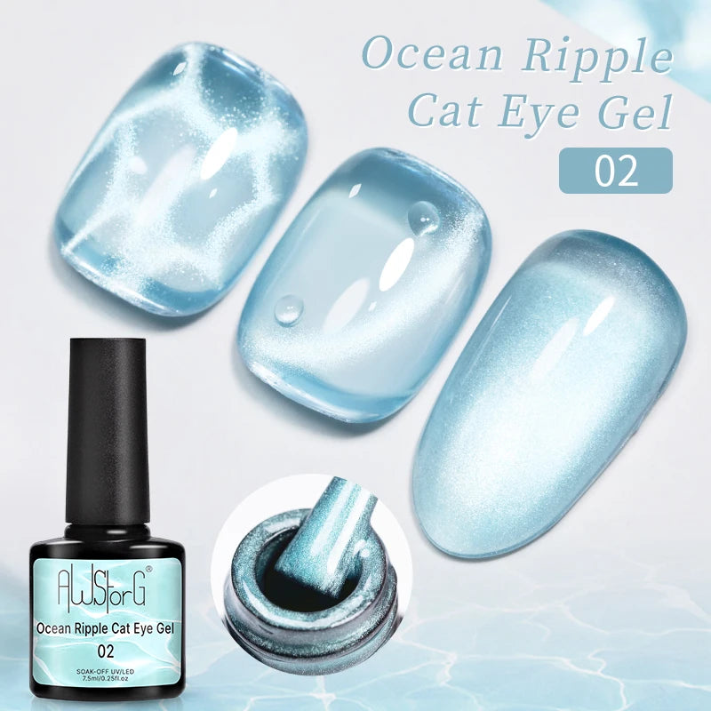Pink Cat Eye Gel Polish