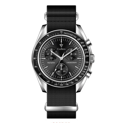 Cadisen Canvas Strap Chronograph