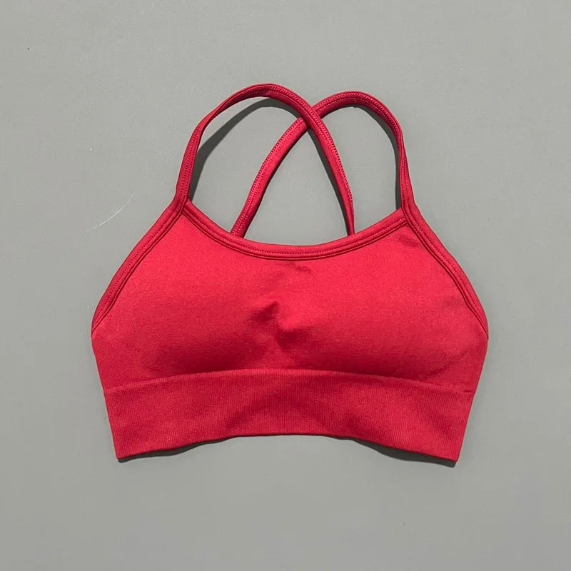 Histello Backless Cross Bra