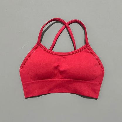 Histello Backless Cross Bra