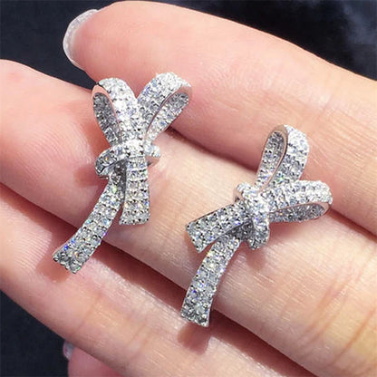 Geometric Zircon Studs
