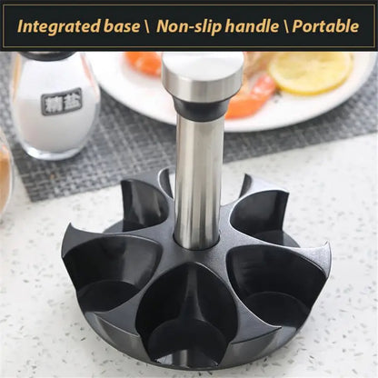 7 In 1 Glass Spice Jar Set