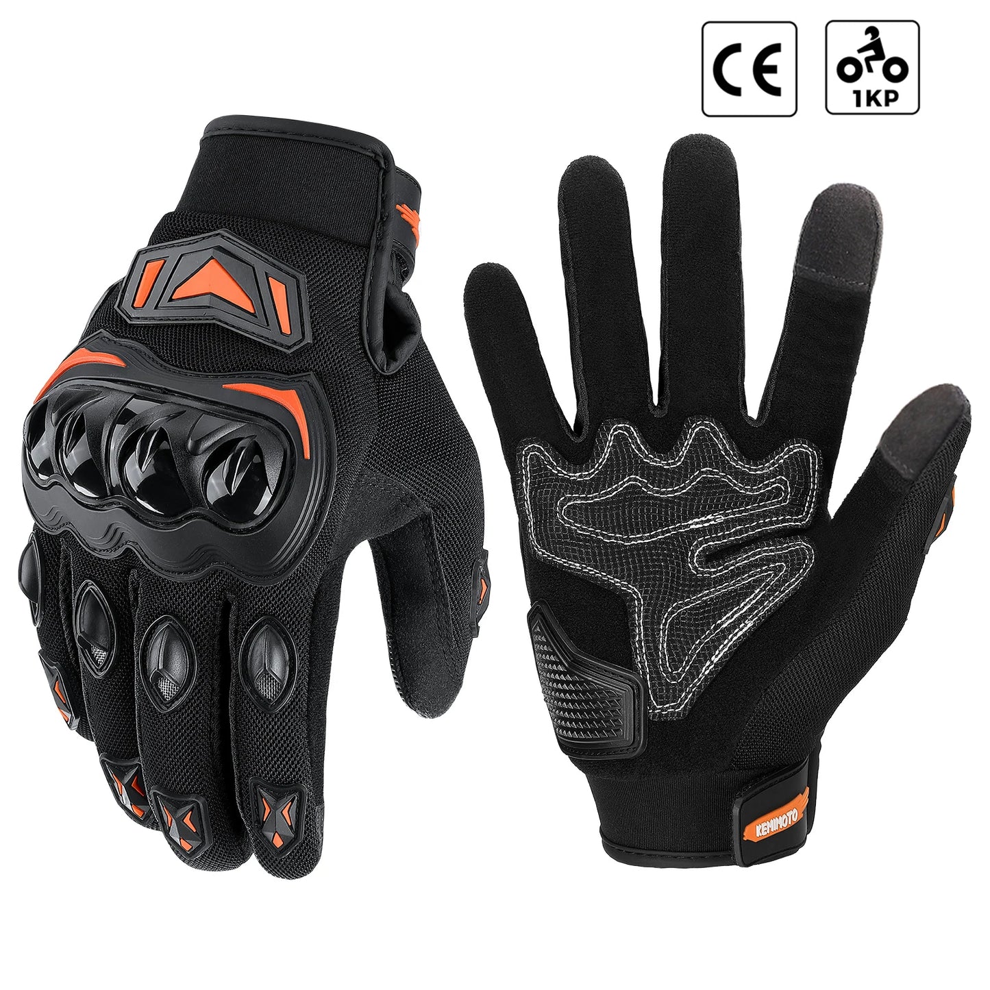 Kemimoto Knuckle Touchscreen Gloves