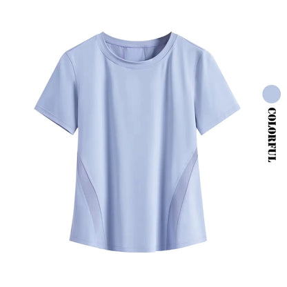 Women Summer Breathable Short Sports Set