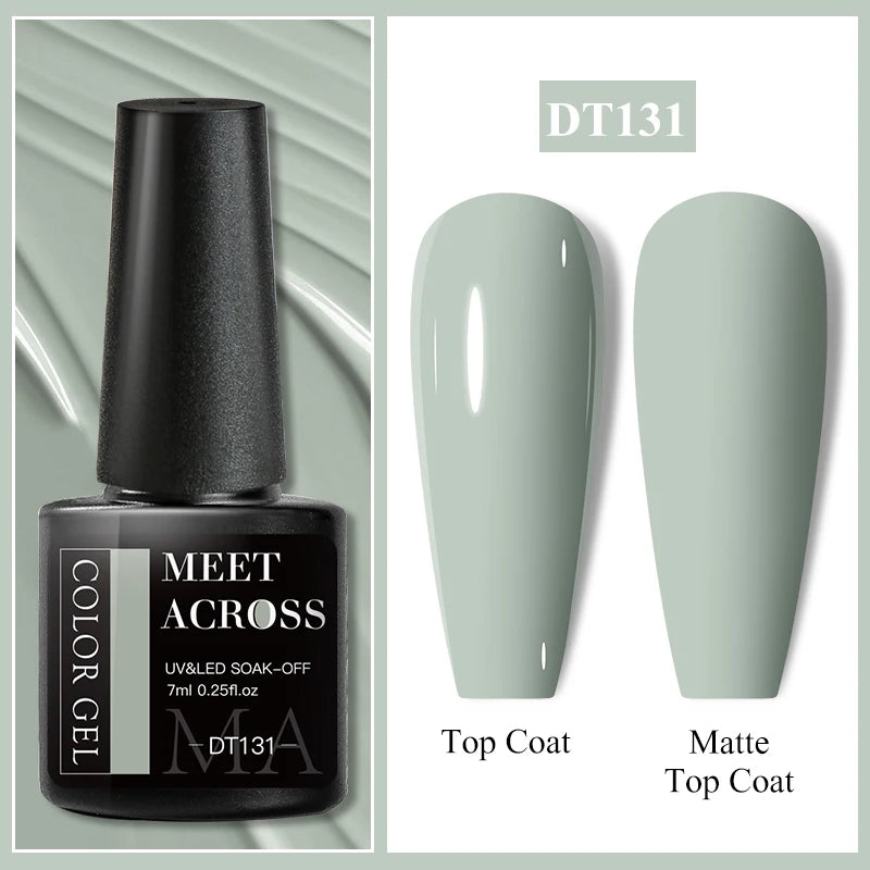 MEET ACROSS Matte Gel Polish