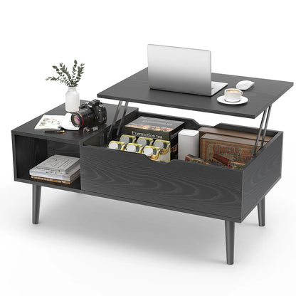 Adjustable Wood Coffee Table