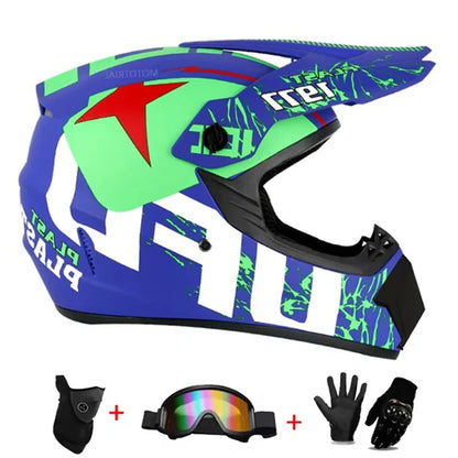 DOT-Approved Youth Dirt Bike Helmet