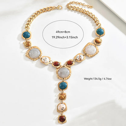 Vintage Y-Shaped Long Necklace