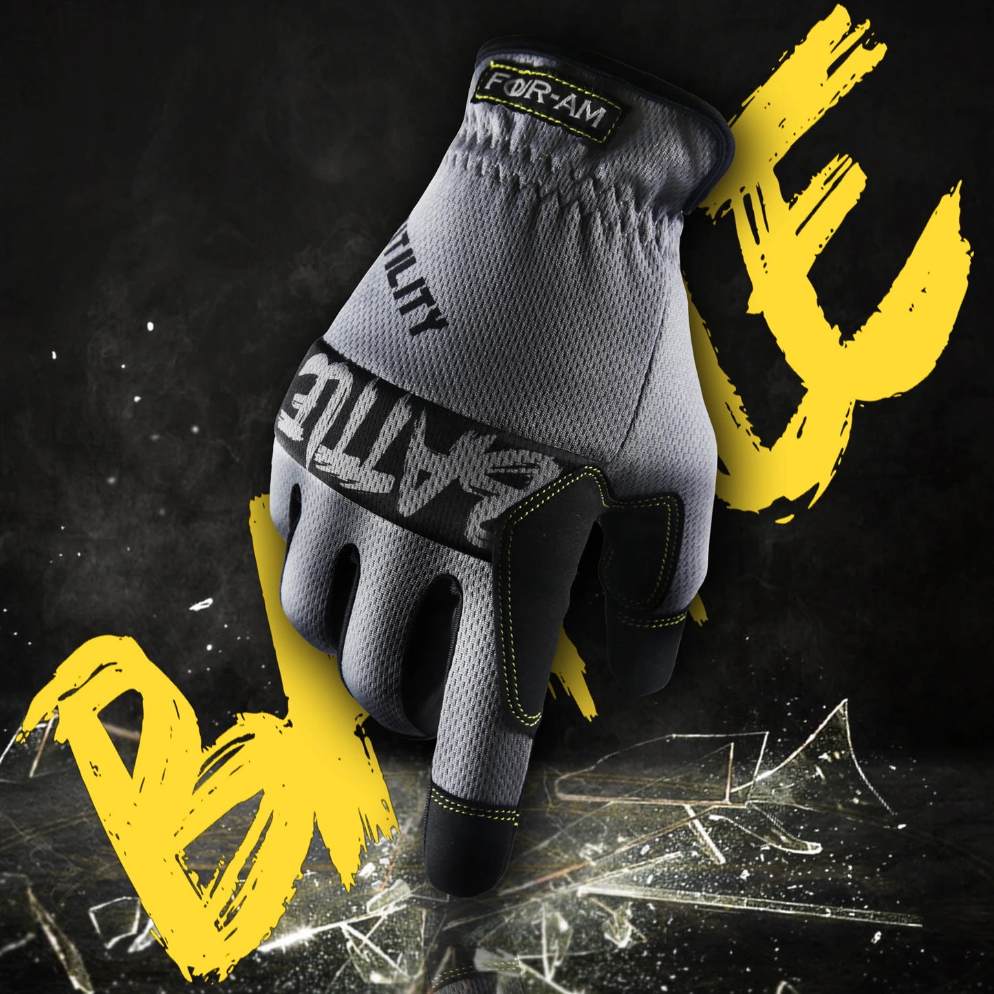 Breathable Touchscreen Work Gloves