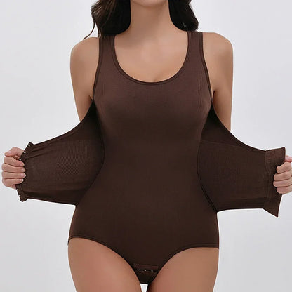 2025 Bodysuit Shapewear with Zipper Belt
