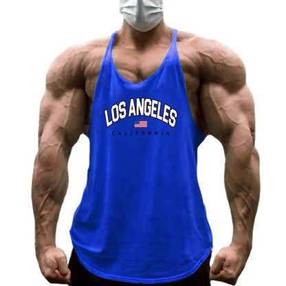 Y-Back Gym Tank Top Cotton
