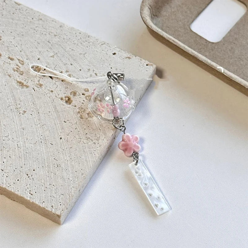 Cute Wind Chime Pendant Keyring
