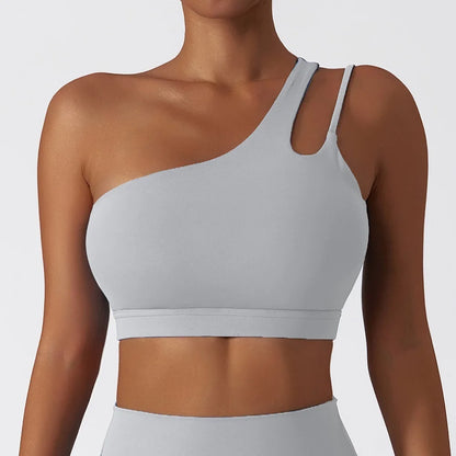 Cloud Hide One-Shoulder Bra