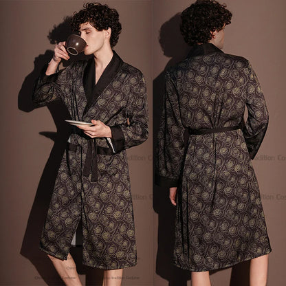 Satin Kimono Sleepwear Robe