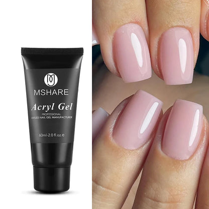 Acrylic Nail Extension Builder Gel