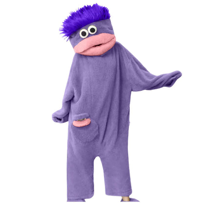 Plush Hooded Loungewear Romper