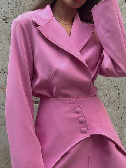 Hollow Blazer Set