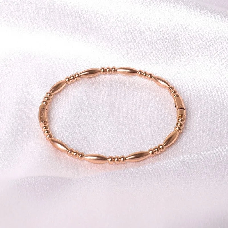 Gold Letter Cuff Bracelet