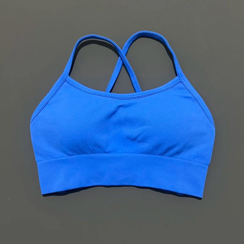 Histello Backless Cross Bra